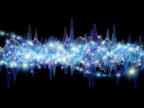 Evolving Oscillation Stock Illustration