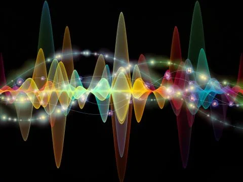 Evolving Oscillation Stock Illustration