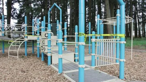 In an evolving response to the COVID-19 outbreak, Vancouver Parks and Recreation Stock Photos