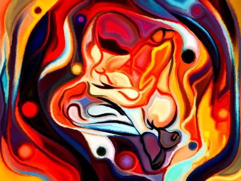 Evolving Self Stock Illustration