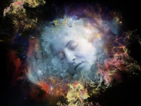 Evolving Self Stock Illustration