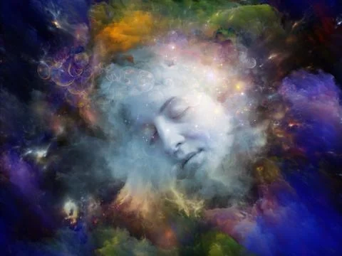 Evolving Self Stockillustratie