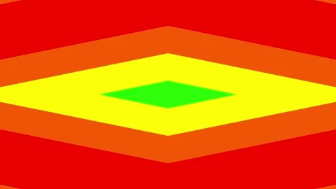 Evolving Seven Color Abstract Pattern Vídeo Stock 335945556