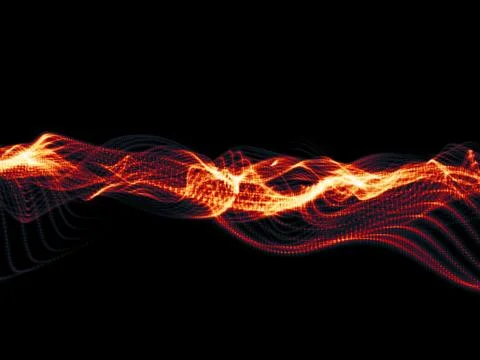 Evolving Sine Wave Stock Illustration