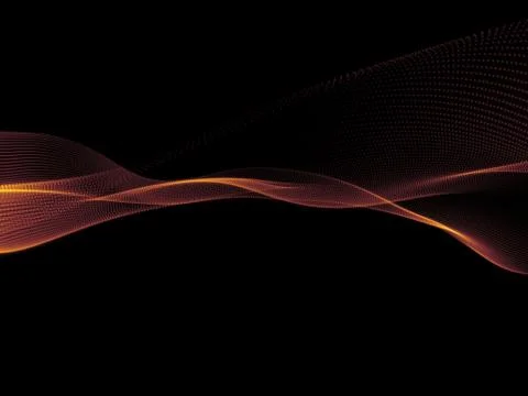 Evolving Sine Wave Stock Illustration
