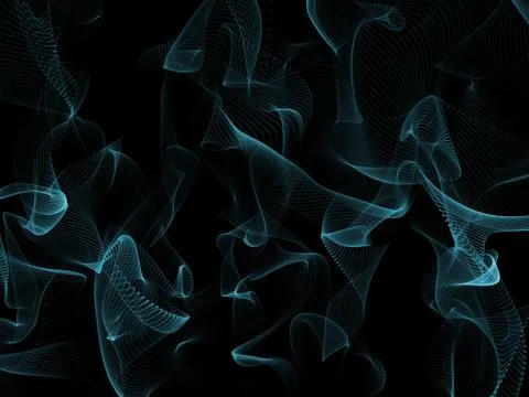 Evolving Sine Wave Stock Illustration