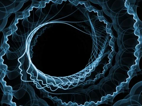 Evolving Soul and Mind Stock Illustration