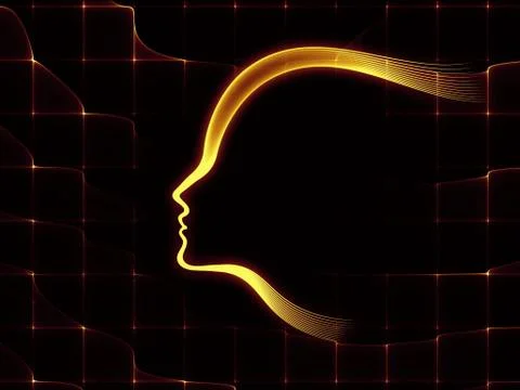 Evolving Soul Geometry Illustrazione stock