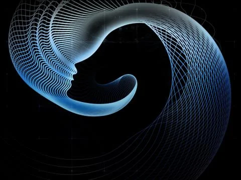 Evolving Soul Geometry Stock Illustration