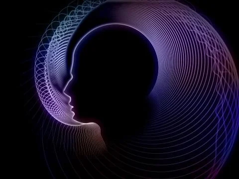 Evolving Soul Geometry Illustrazione stock