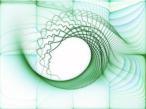 Evolving Soul Geometry 스톡 일러스트