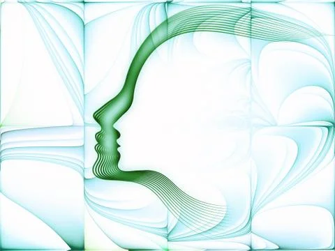 Evolving Soul Geometry 스톡 일러스트