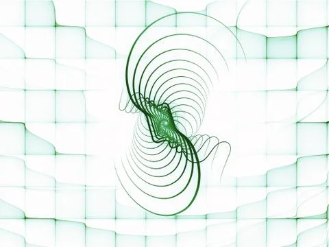 Evolving Soul Geometry Illustrazione stock
