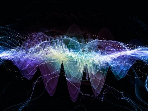 Evolving Sound Wave イラスト素材