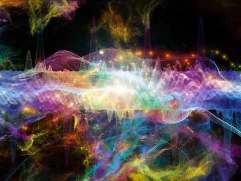 Evolving Sound Wave イラスト素材