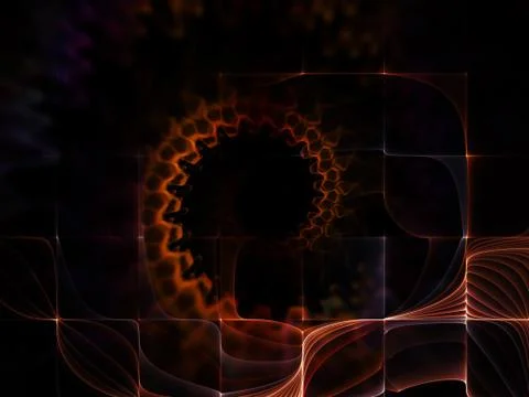 Evolving Space Stockillustratie