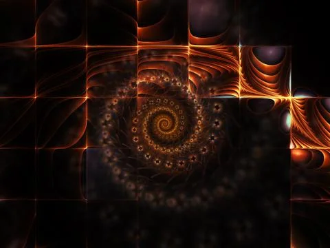 Evolving Space Stockillustratie