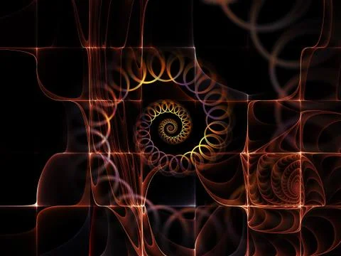 Evolving Space Stockillustratie