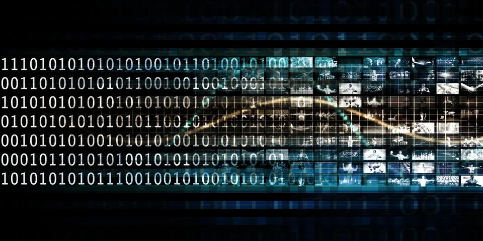 Evolving Technology Evolution Stock Illustration