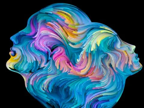 Evolving Unity Illustrazione stock