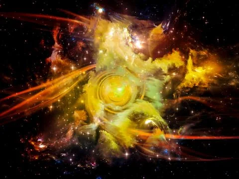 Evolving Vortex Illustrazione stock