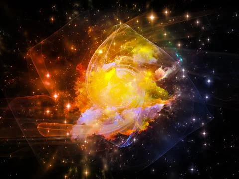 Evolving Vortex Illustrazione stock