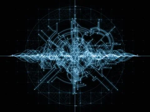 Evolving Waves Stock Illustration