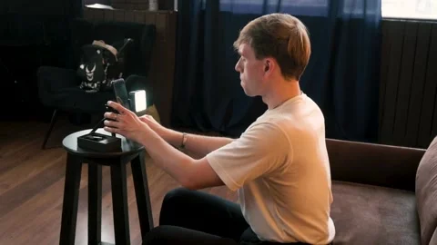 The Evolving World of Modern Content Creation Featuring Video Shooting Video stock 308071226