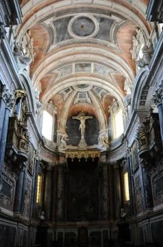 Evora cathedral Stock Photos