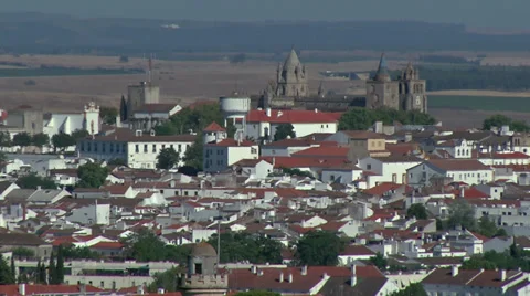 Évora, city view Stock Footage 32628286