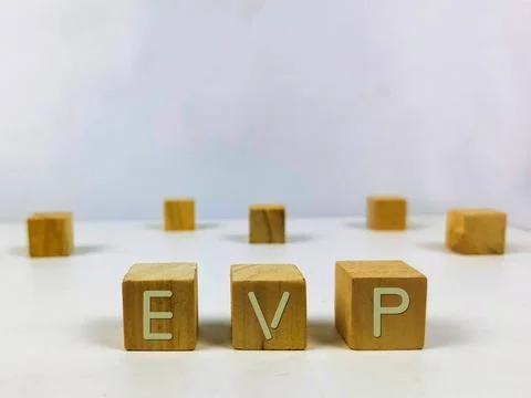 EVP employee value proposition, conceptual business illustration Stock Photos