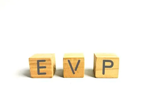 EVP Employee Value Proposition, a conceptual illustration of business and p.. Stock Photos
