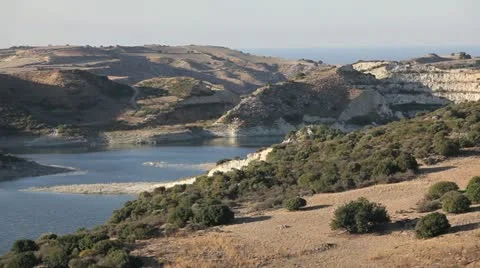 Evretou Dam Cyprus 4 Stock-Footage 20530336