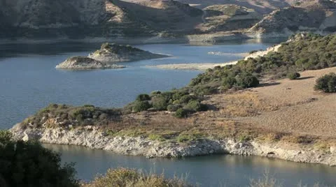 Evretou Dam Cyprus 5 Stock Footage 20530432