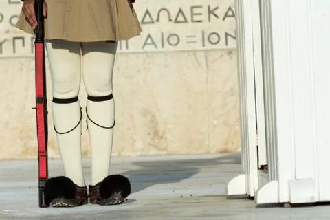 Evzoni guard Stock Photos