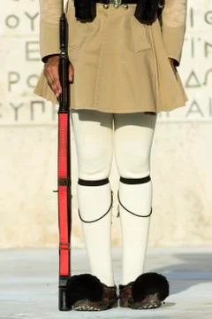 Evzoni guard Stock Photos