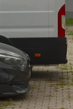 Exact parking control required when environment is moist and damp Stock Photos