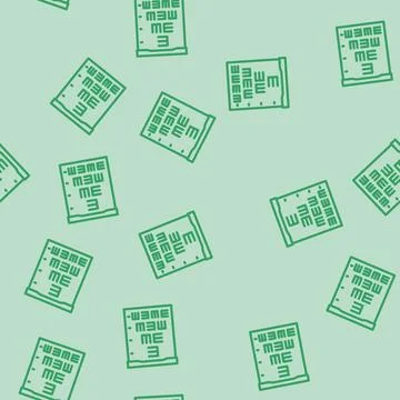 Exam chart optometry vision eye line vector seamless pattern 스톡 일러스트