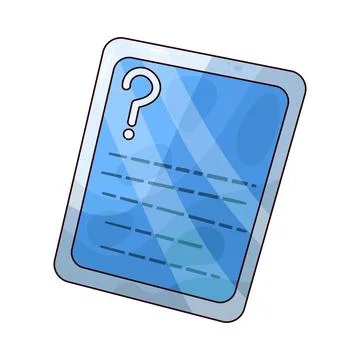 Exam illustration Stock Illustration