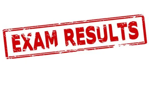 Exam results Stock Illustration