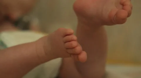 Examination of the child Stock Footage 41748206