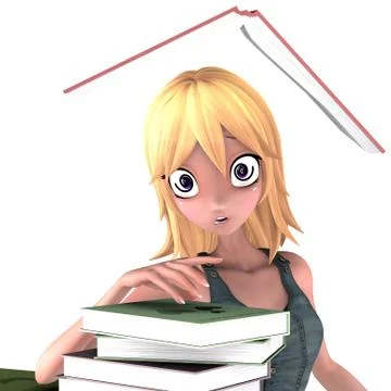 Before examination Stock Illustration