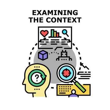 Examining context for strategic thinking and decision making Illustration