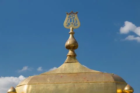 Example of art patterns on metal Stock Photos