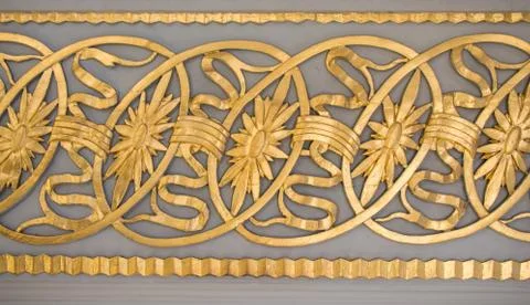 Example of Ottoman art patterns Stock-Fotos