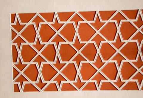 Example of Ottoman art patterns Stock Photos