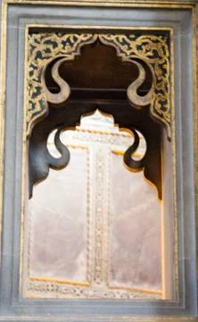 Example of Ottoman art patterns in view Stock Photos