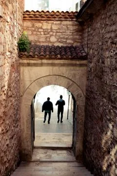 Example Ottoman Gate architecture Fotos de archivo
