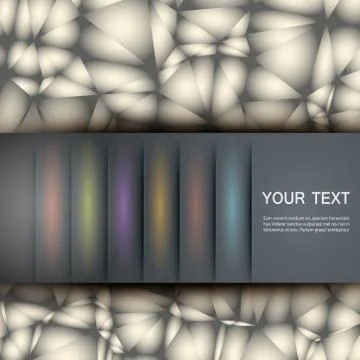 Example of a simple cover. Vector design eps10 Stock Illustration