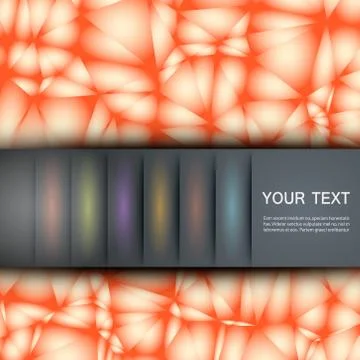 Example of a simple cover. Vector design eps10 Stock Illustration